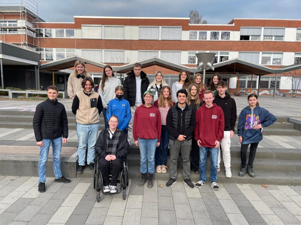 Gruppenbild der Schülervertretung von 2022